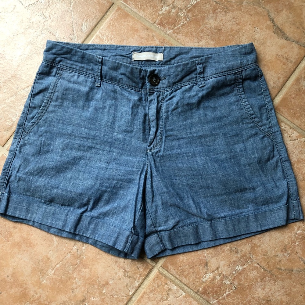 Banana republic classic cotton shorts